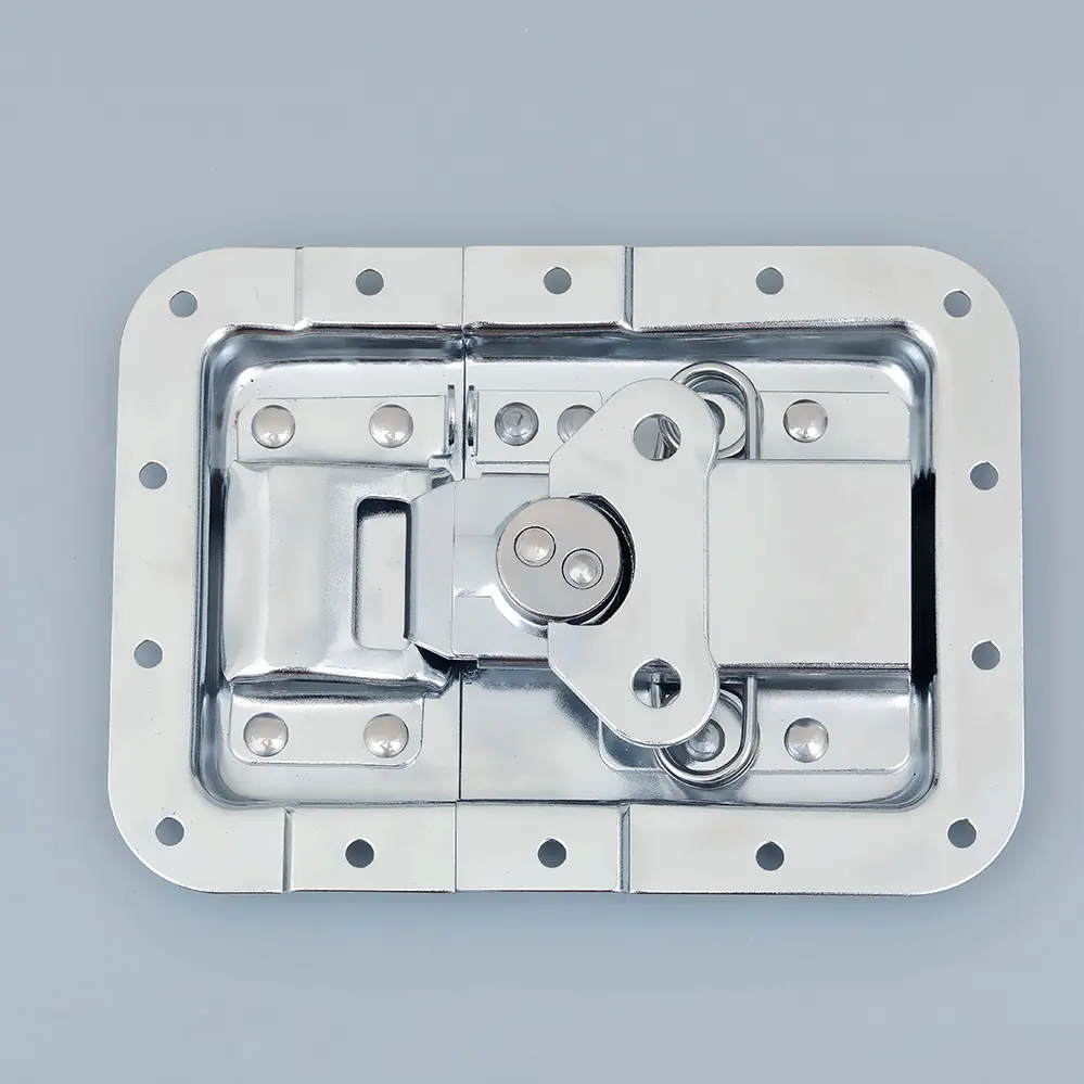 recessed butterfly latch