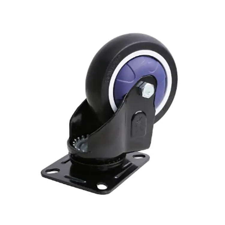 Heavy Duty Castors Wheel Rubber Swivel Wheels 300kg Load ...